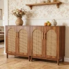 Contemporary Storage Sideboard Cabinet Buffet Organizer Unit