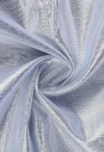 100% Polyester woven satin silver silk smooth and delicate window sheer curtain fabric