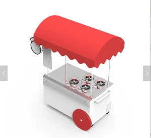 ProV4 Commercial Ice Cream Maker Cart, Cart Gelato Machine