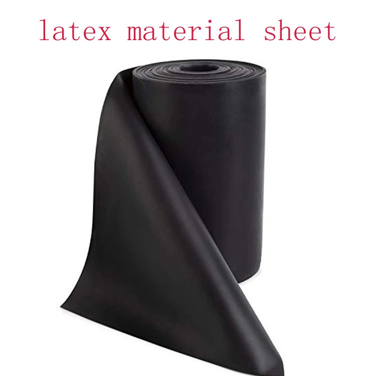 1-30 mm Black Color High Quality Natural Latex Rubber Sheets