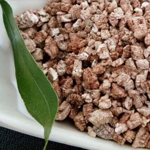 1-3mm Expanded Vermiculite / Raw Gold Non-Metallic Mineral Deposit Vermiculite