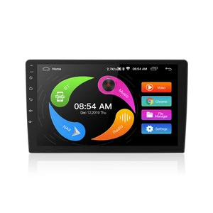 1 din 9 inch Android 1+16G 2.5D touch screen car stereo with GPS WIFI FM Bluetooth USB car radio