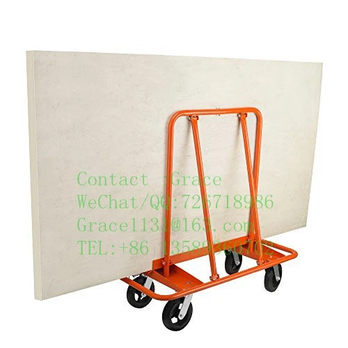 1 ton Heavy Duty Plasterboard Drywall cart  with caster Wheeled dollies Boards Marble panel trolley Sheetrock Boards trucks