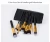 Import 10 Platinum Black Gold Cord Bag Make-up Brush Set Beauty Spot Wholesale Makeup Tools Manufacturer from China