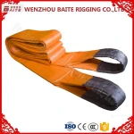 10 Ton Flat Polyester Webbing Sling Lifting sling factory price