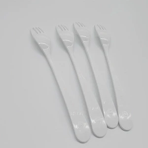 100%Biodegradable Disposable Cornstarch PLA Cutlery Flatware Set