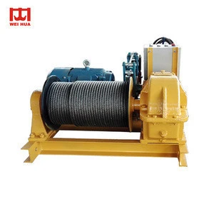 100kg High Speed Hydraulic Anchor Electric Forest Cable Pulling Winch 220v