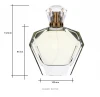 100ml Colorless Transparent Luxury High Quality Perfume Bottle Factory Supplier