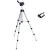 105cm 3110 Light Weight Aluminum Tripod With Bag Includes Universal Smartphone Mount and sports camera Mount