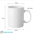 Import 12oz classic custom white ceramic coffee mug for your design from China