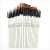 Import 12pcs black and white plastic brush paint brush set from China