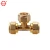 1/2&quot; BRASS EQUAL TEE ALUMINIUM MULTILAYER PIPE FITTINGS PEX PIPE FITTINGS