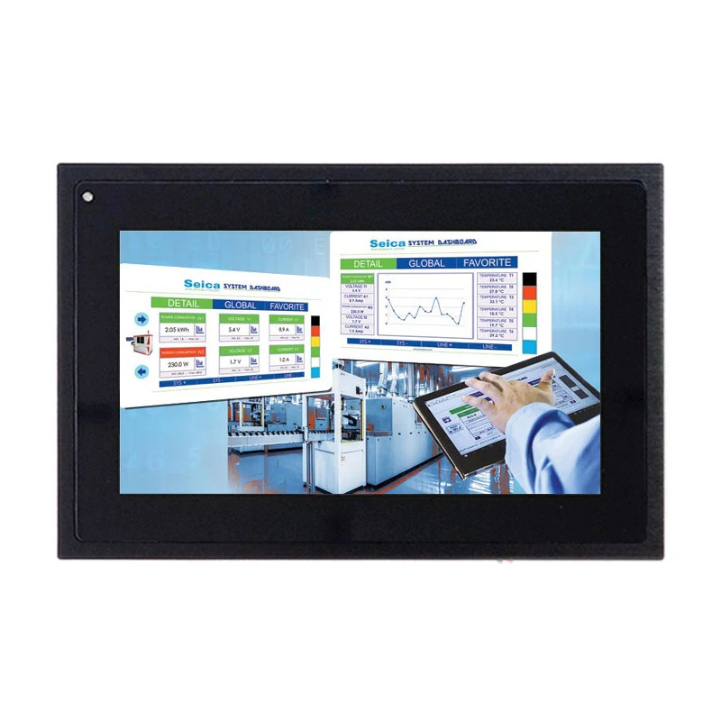 12V Molex DC Power 7 inch 1500 nits Sunlight Readable LCD Monitor