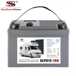 12v100ah electric solar panel battery pack rechargeable li-ion lithium storage batteries