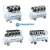 Import 1.5 hp piston pump head quiet 35l dentist dental oil free air compressor from China