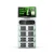 Import 16 slot integrated stackable mobile phone powerbank charging station share power bank rental station with screen vending machine from China