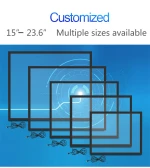 19 inch IR TOUCHscreen Infrared touch frame touch panel for multimedia payment self-service interactive kiosk