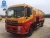 Import 2 axles heavy duty 10CBM vacuum sewage suction combined jetting sewer cleaning sucking trucks trailer from China