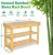 Import 2 Tier Shoe Rack Bench Wooden Bamboo Shoe Rack With Large Storage Drawer from China