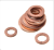 Import 200 PCS Purple Copper Oil Seal Washer Seal Gasket Box Copper washer Flat washer Set from China