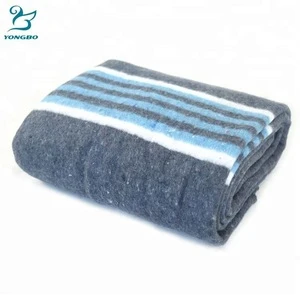 2018 Hot sale good quality cheap price nonwoven jacquard 100% modacrylic airline blanket