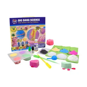 2019 BIG BANG SCIENCE STEM kids learning toy bath bomb with toy science experiment kits for kids