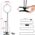 Import 2020 best selling 6inch selfie ring lights Dimmable LED Video Photography Light Clip Desktop Light with Phone Holder for Live from China