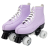 Import 2020 Factory Hot Sale High Quality Two-Row Glitter Flashing Roller Quad Skates Unisex Wheel Skating Shoes for Woman And Man from China