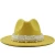 Import 2020 Fashion Autumn Wool Felt Fedora Top Jazz Hats Panama Caps With Pearls from China