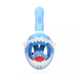 2020 foldable water sports full face snorkel swim mask children kids for diving