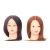 Import 2020 hot sell wholesale mannequin heads with hair,Special for hair salon human hair cut training head from China
