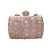 Import 2020 lady Diamond bag fashion Woman luxury shiny metal frame rhinestone clutch evening bag from China