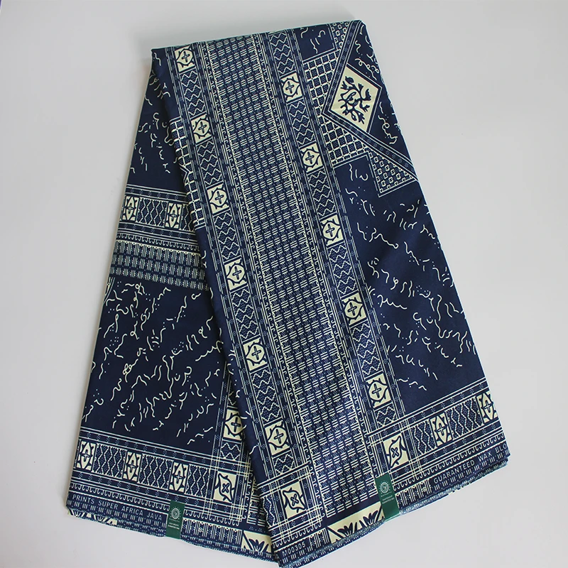 2020 Latest Ankara Wax Fabric Guaranteed Real Wax 6yard/lot High Quality African Fabric Print For Sewing men%27s+shirts SS-P111