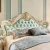 Import 2020 new arrivals white antique European style bedroom furniture bed from China
