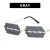 Import 2020 New Style Personalized Design Retro Razor Shades Blade Shape Women Sunglasses from China