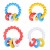 Import 2020 New Tendency Safety FDA Approve Chewing Bracelet Chew Toy Baby Teether from China