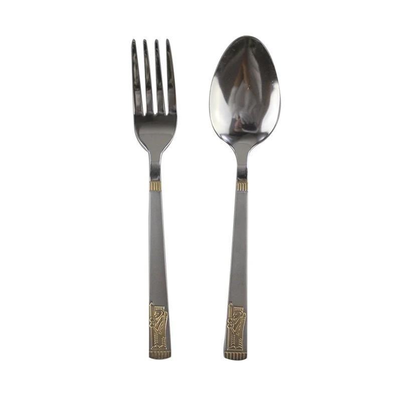 2020 top seller spoon knife forks stainless steel cutlery set spoon and fork flarware set
