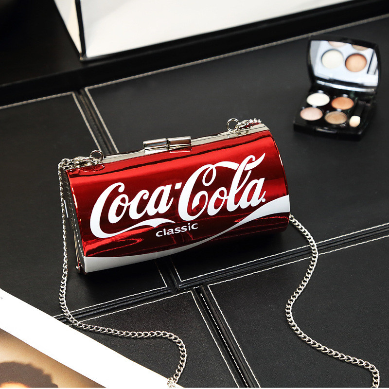 Buy 2021 Classic Coke Diamond Purses Women Clutch Bags Can Shaped ...