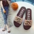 Import 2021 Fashion Trendy Soft Sandals Plastic Raw Material Square Buckle Peep Toe Shoes Luxury Slippers for Woman from China