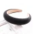 2021 Korean New Hair Hoop Fashion Solid Color PU Leather Hairbands Women Hair Accessories Sponge Faux Leather Headband