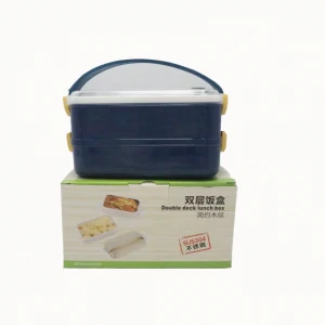 2021 New Eco Friendly Portable Plastic Stainless Steel Storage Box With Handle