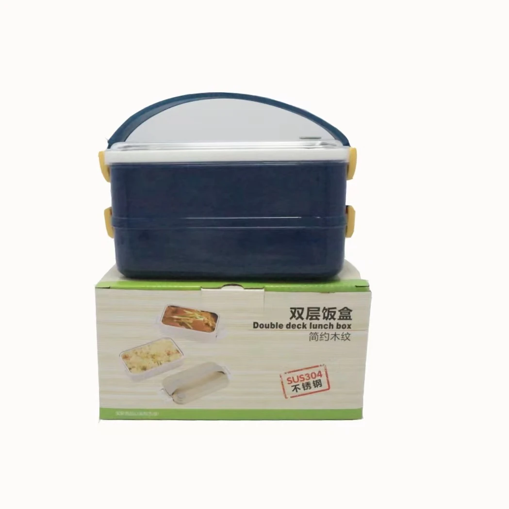 2021 New Eco Friendly Portable Plastic Stainless Steel Storage Box With Handle
