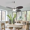 2023 new design HSG Model 3692 wood oval blade 42 inch 107cm diameter gorgeous fan light