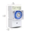 220V-250V 16(4)A 24 Hours Mechanical Analogue Heater Time Switch Battery Countdown Powered Timer