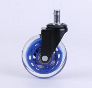 2"/2.5"/3" Rollerblade PU Office chair Casters type 50mm/65mm/75mm Office Chair Caster Wheels