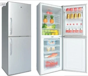 236L double door fridge and freezer bottom freezer,foaming door BCD-236