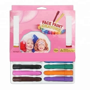 24 Colors Face and Body MakeUP Crayon Paints Non-toxic for Children Birthday Halloween Christmas Party Makeup