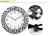 Import 24 hour wall clock specialty quartz natural cobble stone wall clock from China