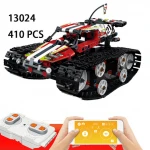 2.4G Techinic Crawler Car Racing Remote Control Car  RC Tracked Racing Truck Building  Block Toys Gift