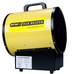 2KW 3KW 5KW portable thermostat enhanced electric forced fan heater industrial space heater